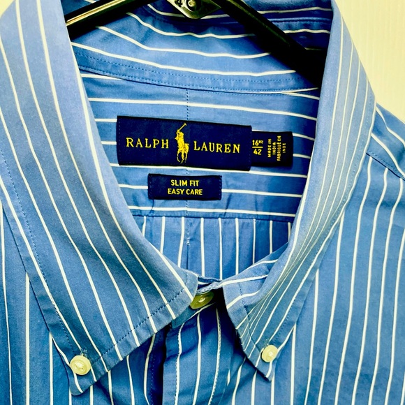 Polo by Ralph Lauren Men’s (16 1/2) Shirt - Picture 2 of 14